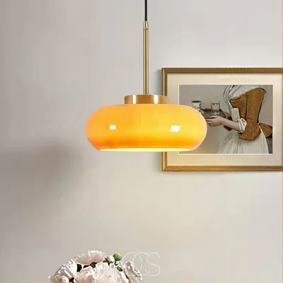 OCS - Fiesta Hanglamp – Geel Keramiek