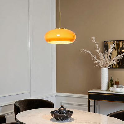 OCS - Fiesta Hanglamp – Geel Keramiek