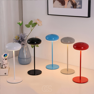 OCS - Paddenstoel tafellamp glimmend