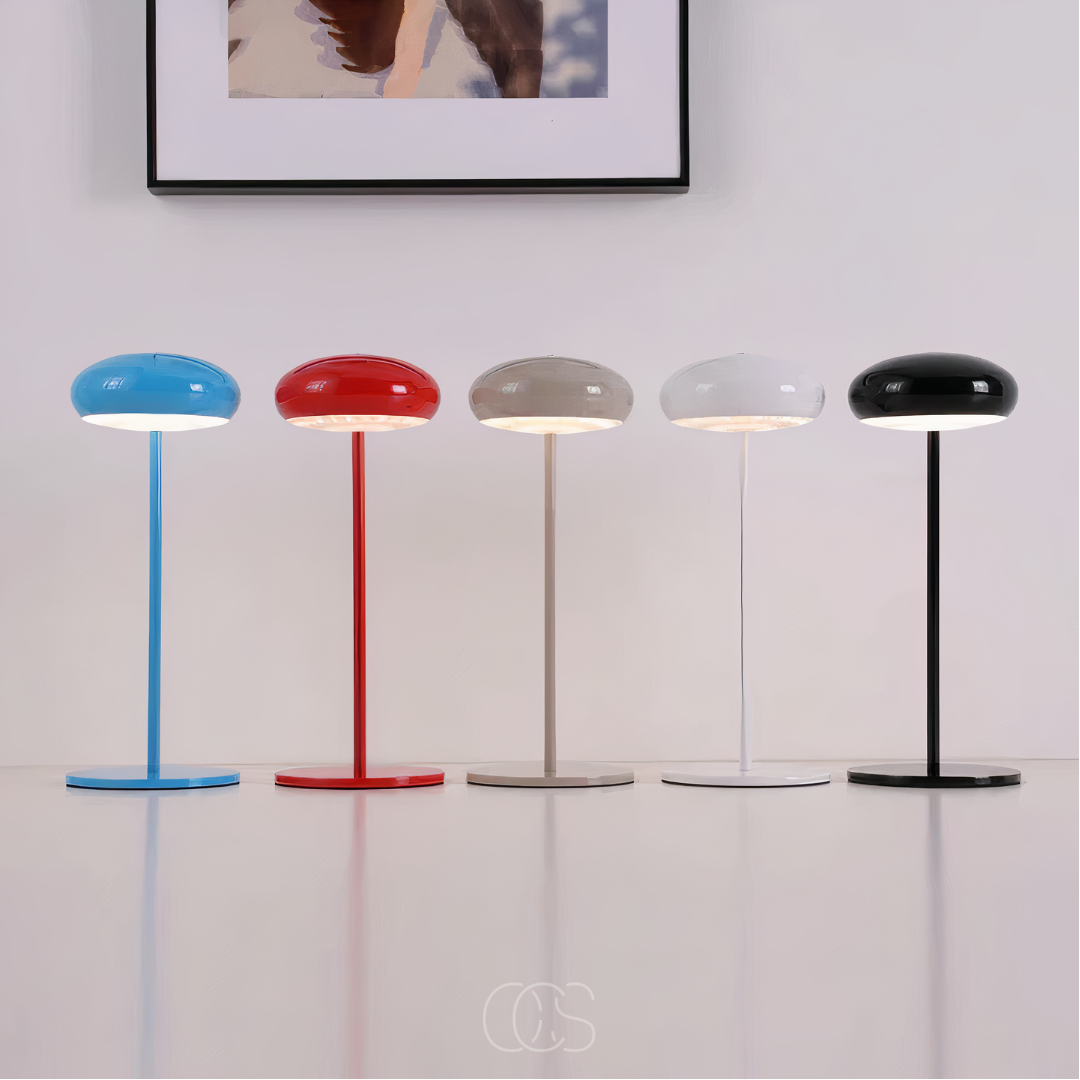 OCS - Paddenstoel tafellamp glimmend