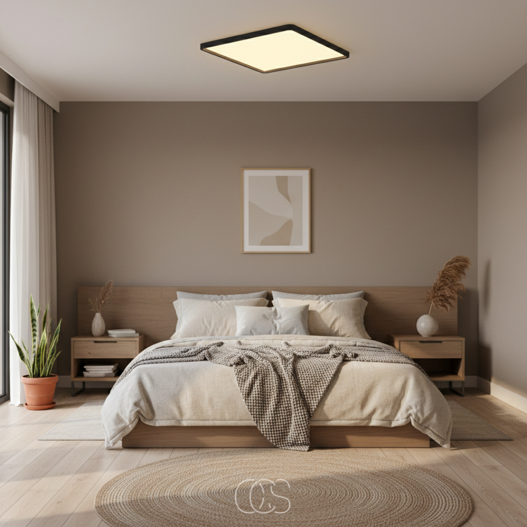 OCS - Vierkante LED Plafondlamp met 3 Lichtstanden