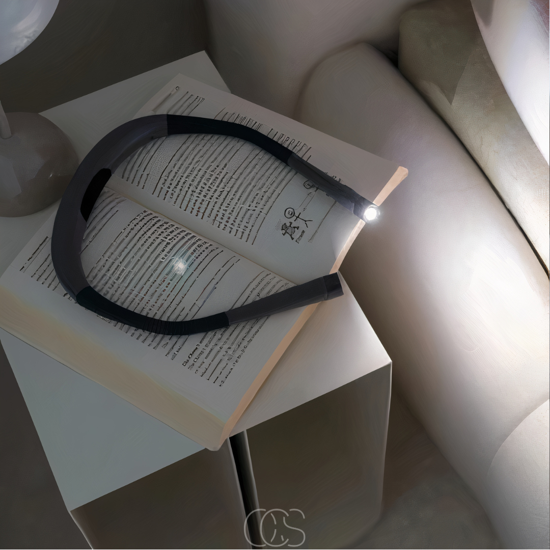 OCS - Oplaadbare LED Leeslamp voor om de Nek – Verstelbaar & Dimbaar