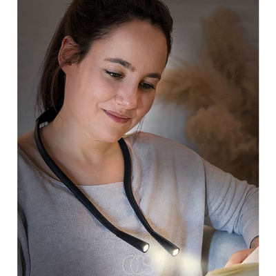 OCS - Oplaadbare LED Leeslamp voor om de Nek – Verstelbaar & Dimbaar