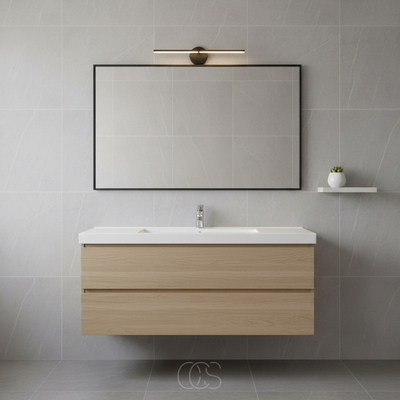 OCS - LED Wandlamp Zwart – Modern & Spatwaterdicht