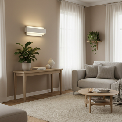 OCS - Moderne Wandlamp in Wit