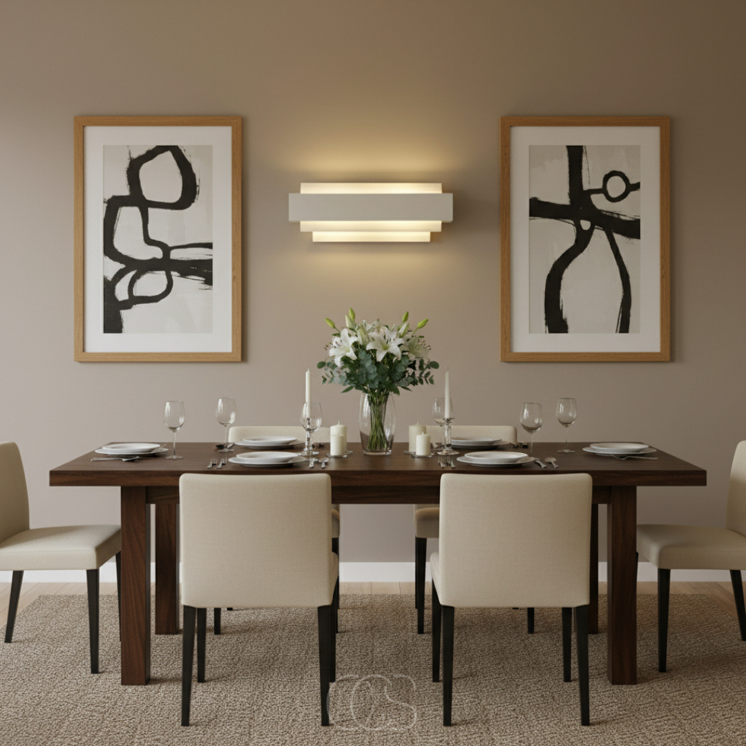 OCS - Moderne Wandlamp in Wit