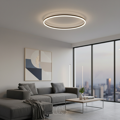 OCS - Orbit LED Plafondlamp – Dimbaar & Ultradun Design – 40 cm