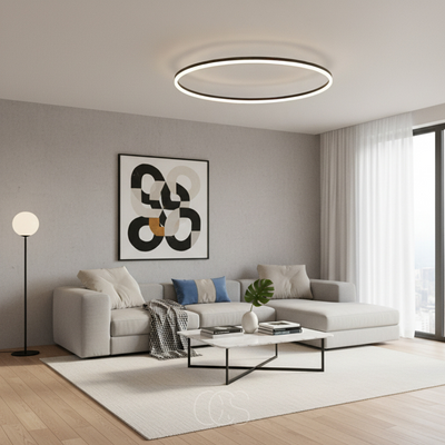 OCS - Orbit LED Plafondlamp – Dimbaar & Ultradun Design – 40 cm