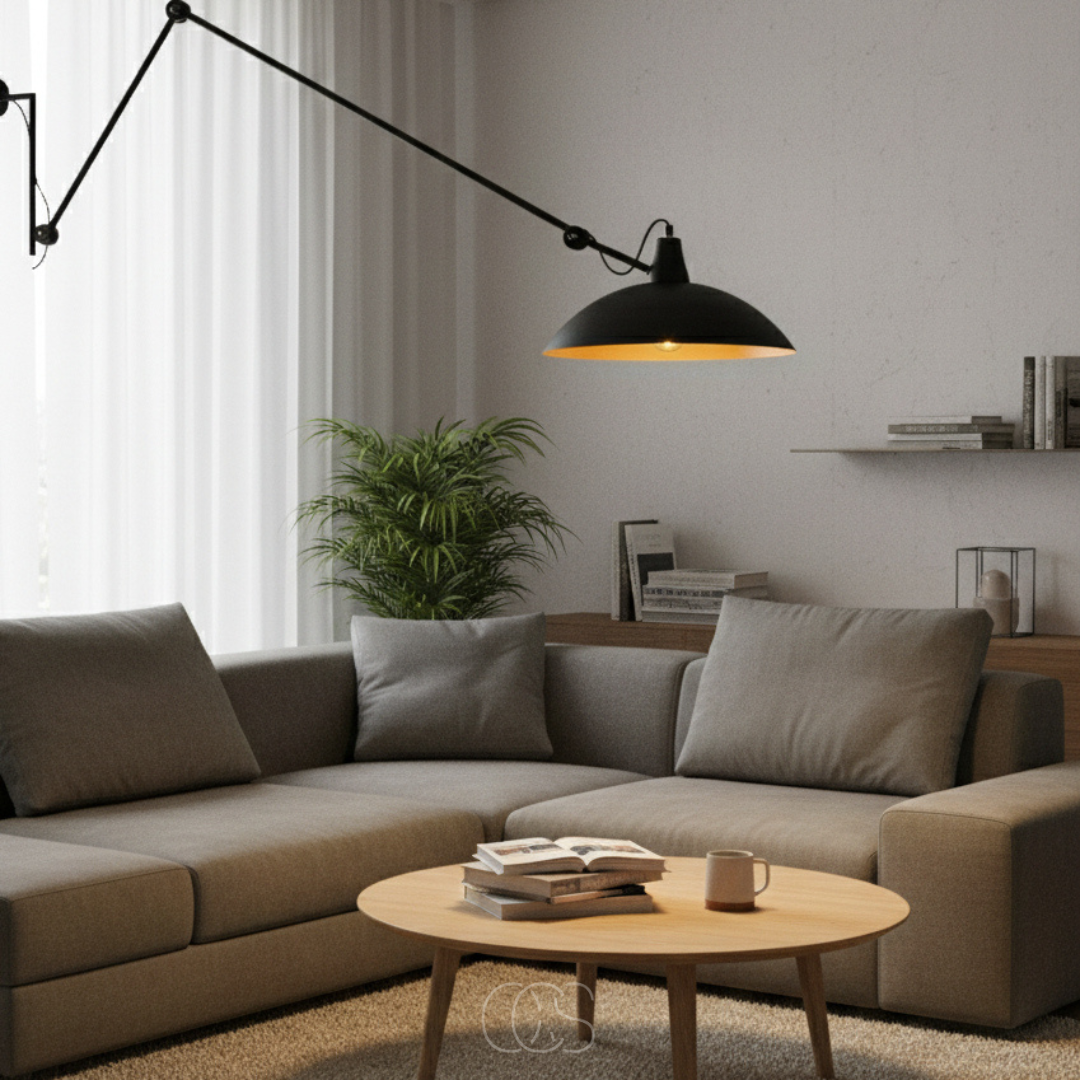 OCS - Plafondlamp met verstelbare arm