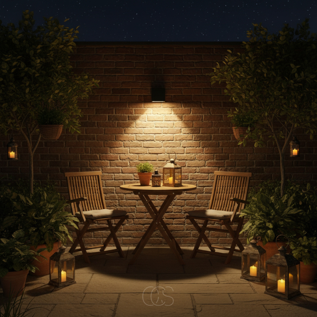 OCS - Luxe LED Solar Wandlamp