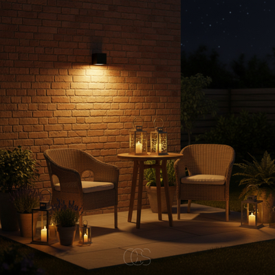 OCS - Luxe LED Solar Wandlamp