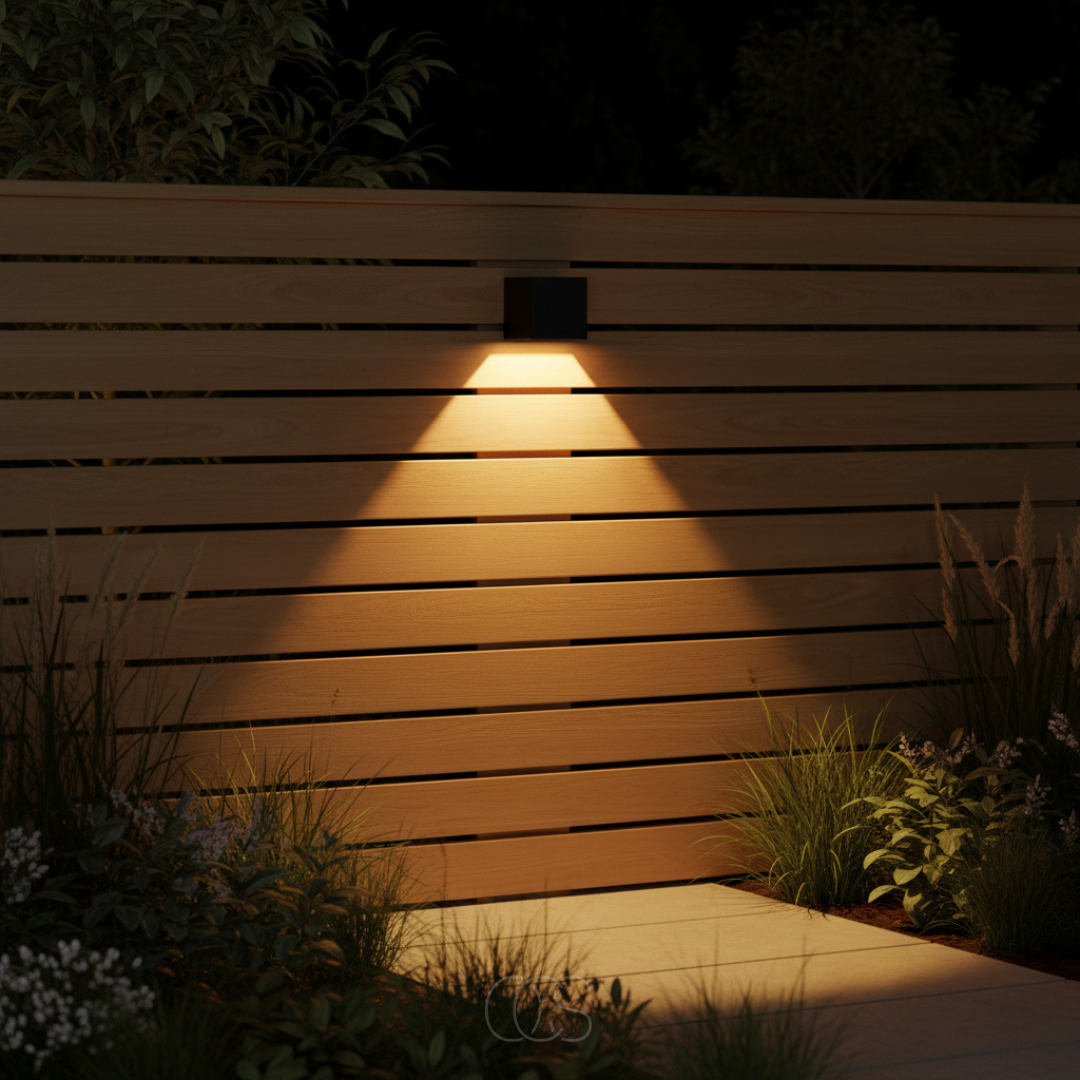OCS - Luxe LED Solar Wandlamp