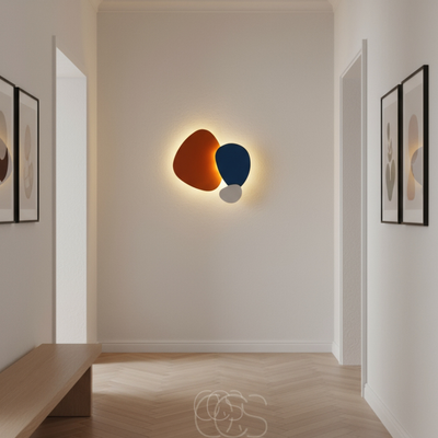 OCS - Kleurrijke sculpturale wandlamp