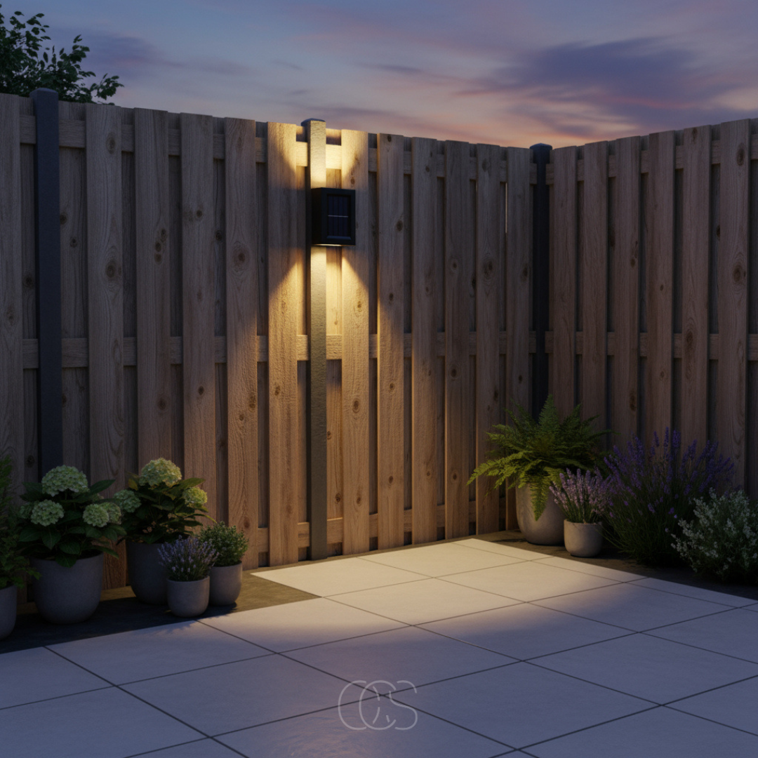 OCS - Draadloze Buitenlamp – Solar met Sensor & IP65 Waterdicht