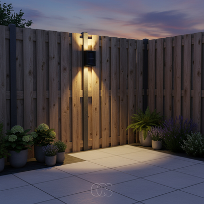 OCS - Draadloze Buitenlamp – Solar met Sensor & IP65 Waterdicht