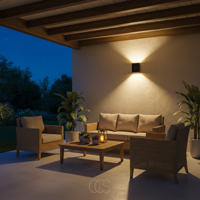 OCS - Draadloze Buitenlamp – Solar met Sensor & IP65 Waterdicht