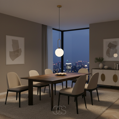 OCS - Halo Hanglamp goud