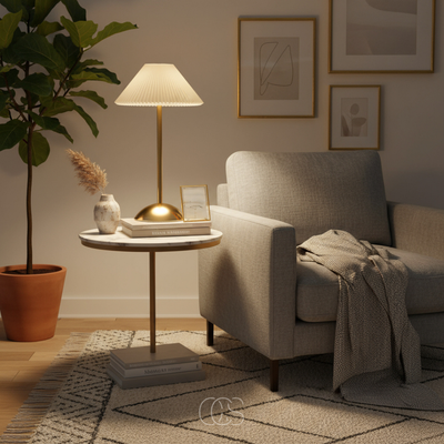 OCS - Halo Design Tafellamp - Draadloos & Dimbaar