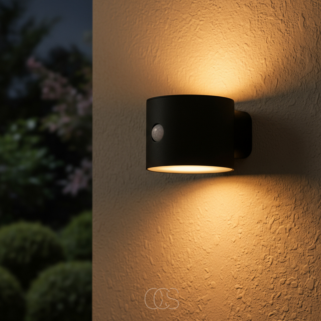 OCS - Amren buitenwandlamp met sensor