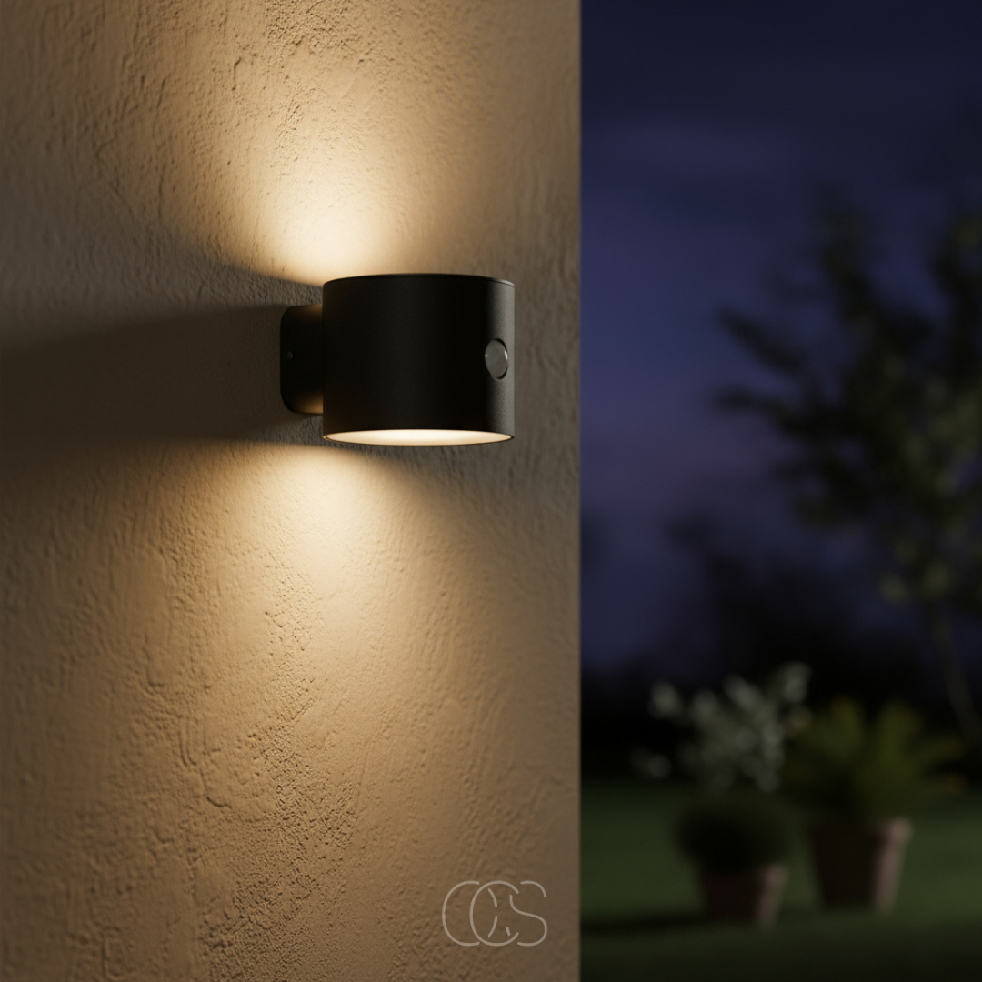OCS - Amren buitenwandlamp met sensor