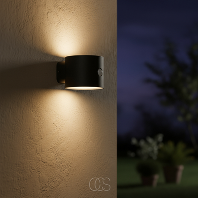 OCS - Amren buitenwandlamp met sensor