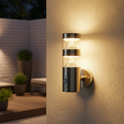 OCS - buitenwandlamp met sensor