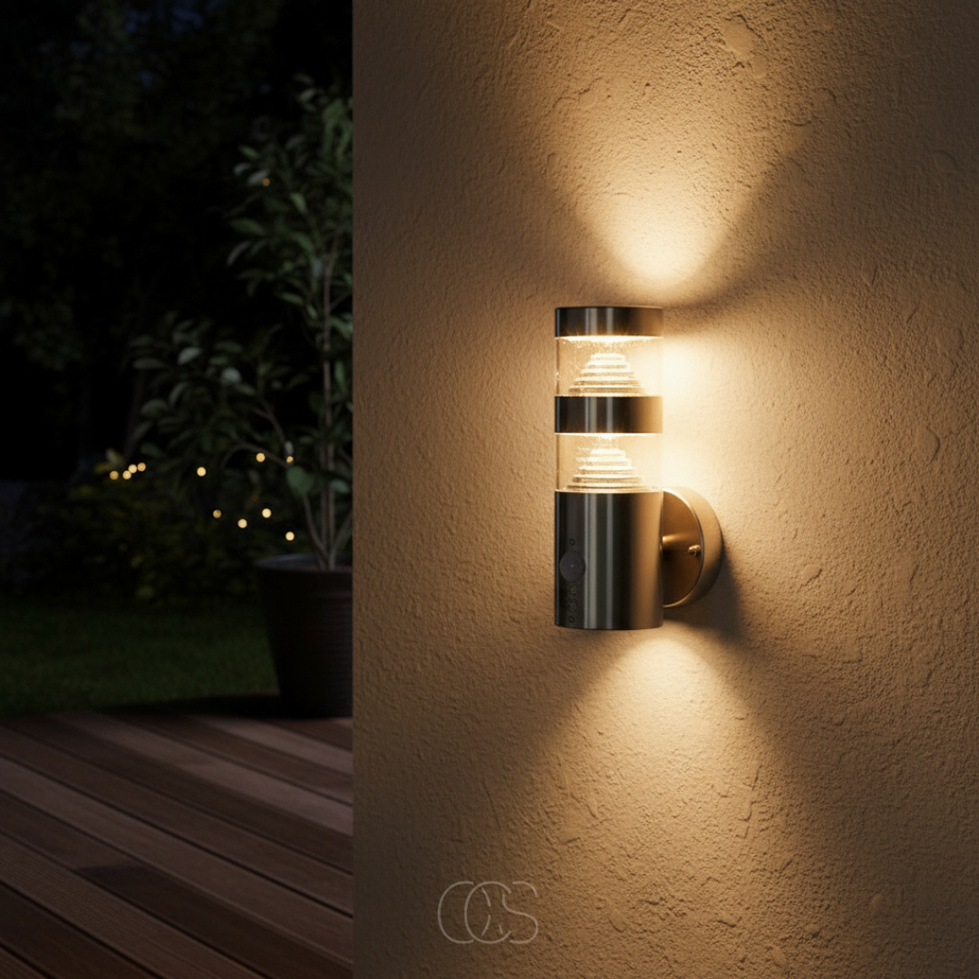 OCS - buitenwandlamp met sensor