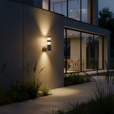 OCS - buitenwandlamp met sensor