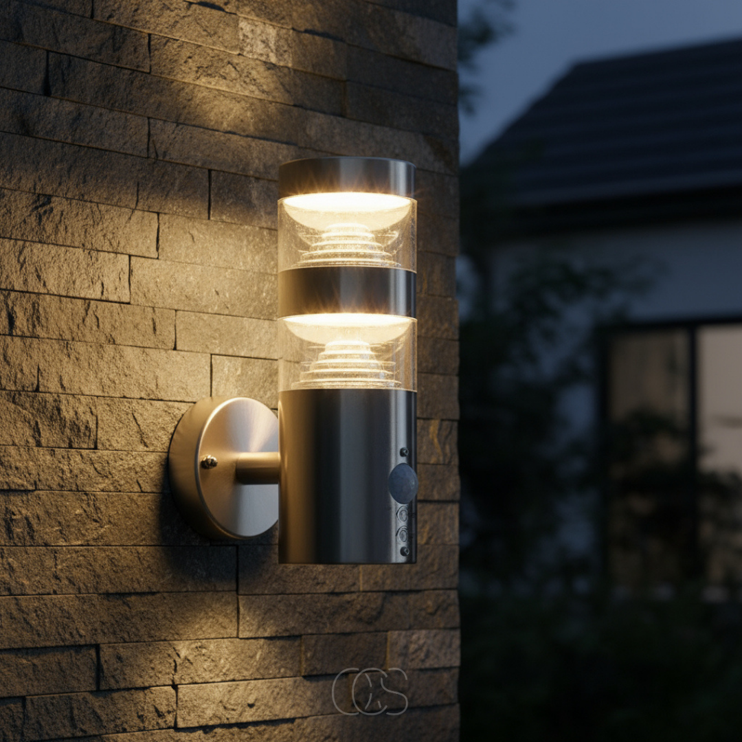 OCS - buitenwandlamp met sensor