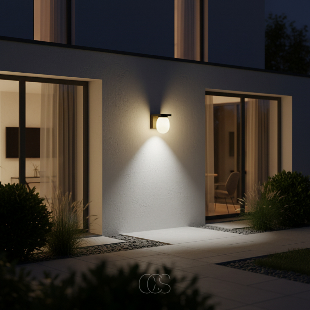 OCS - Ovaali buitenwandlamp