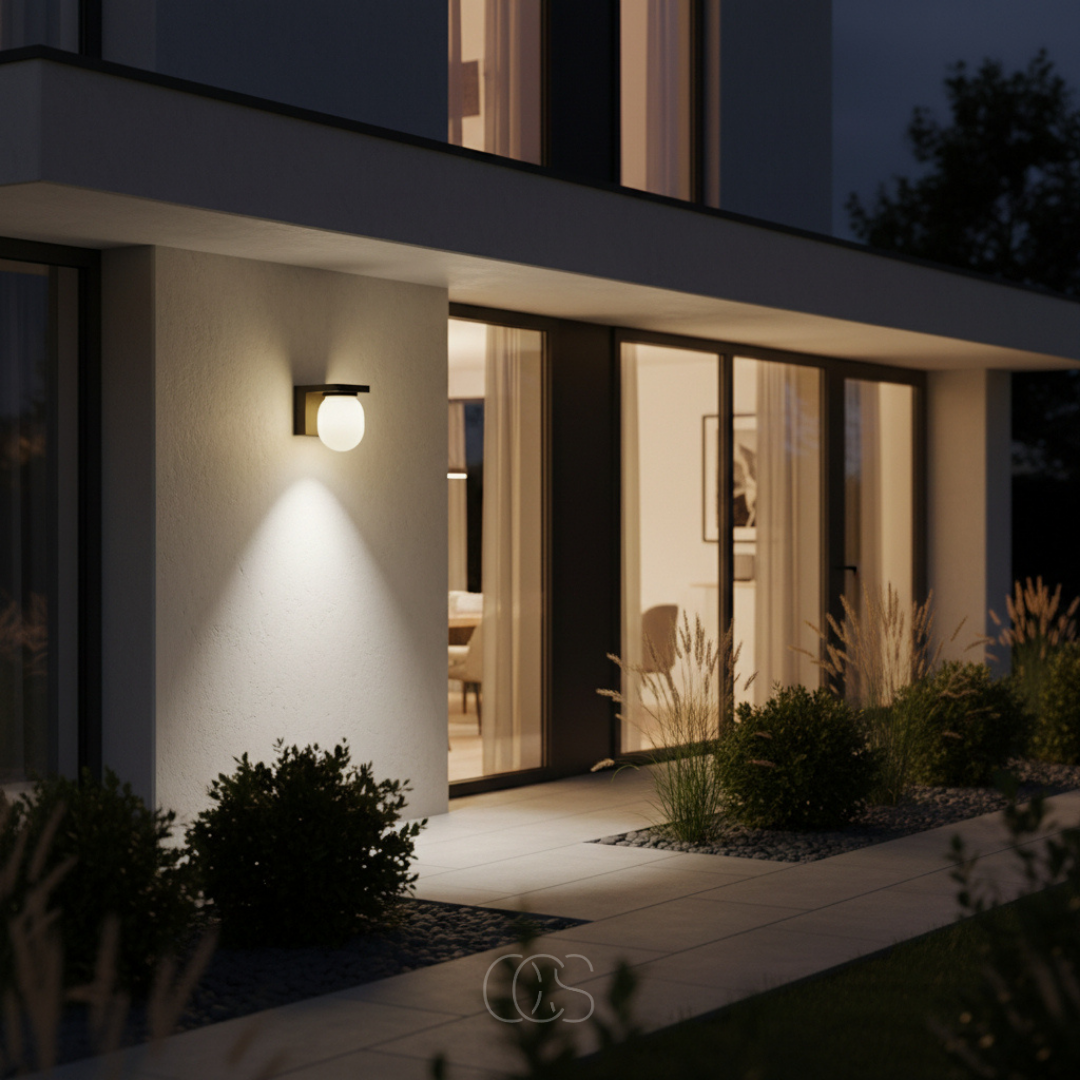 OCS - Ovaali buitenwandlamp