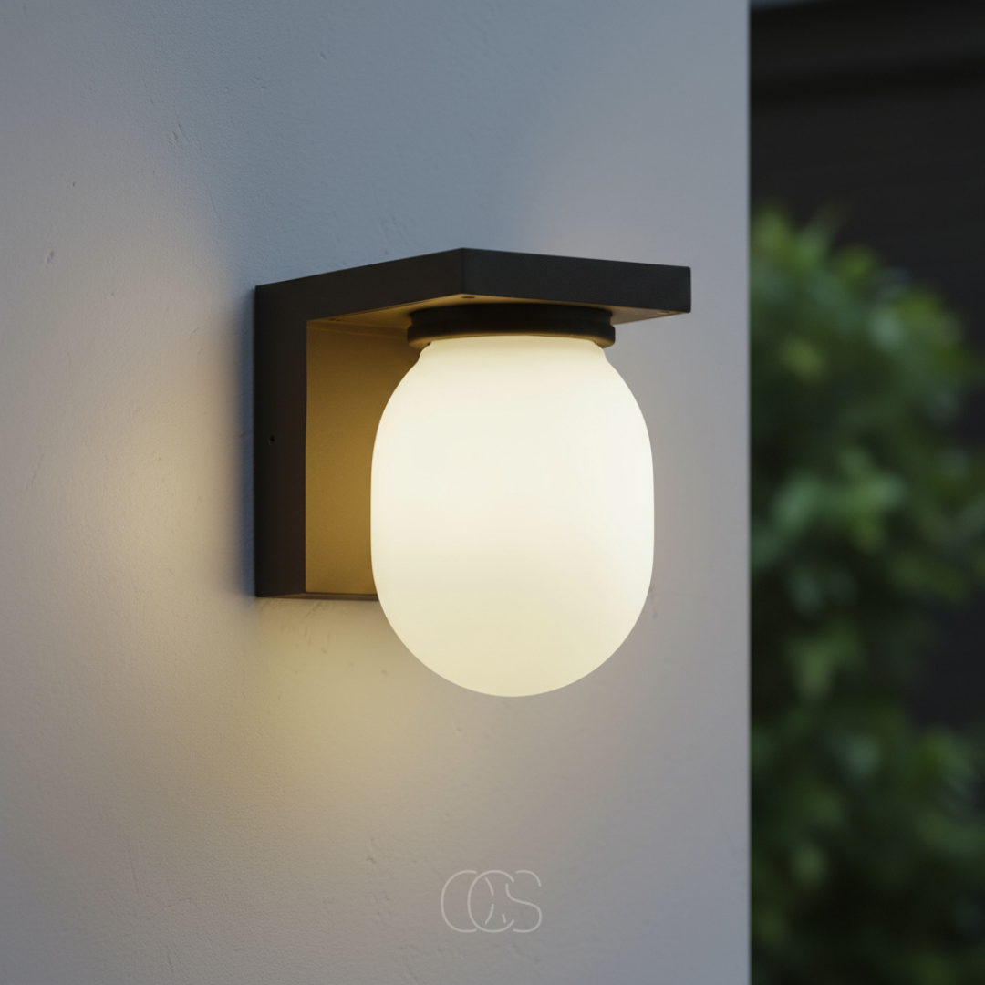 OCS - Ovaali buitenwandlamp