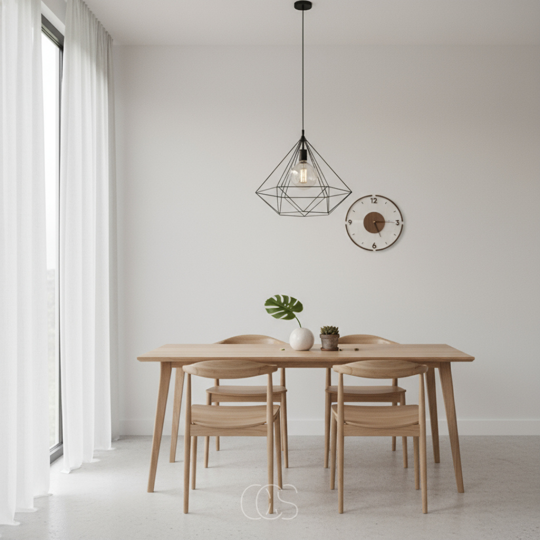 OCS - Noorse Stille Wandklok