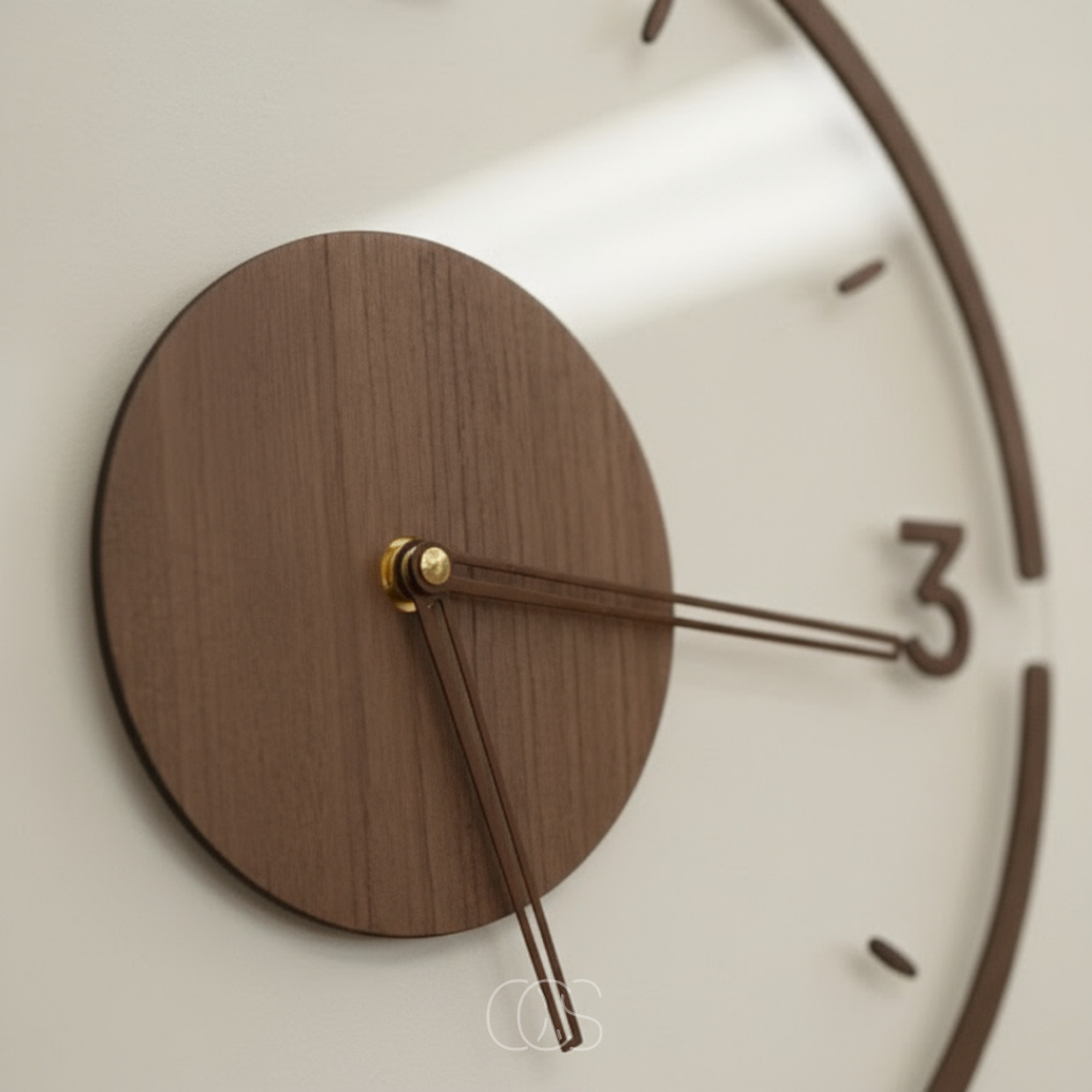 OCS - Noorse Stille Wandklok