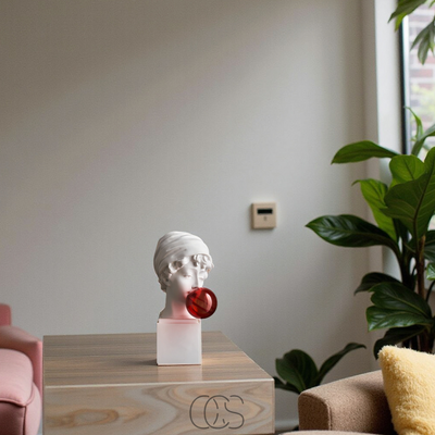 OCS - Grieks Sculptuur Kauwgom - Modern Klassiek Kunstwerk