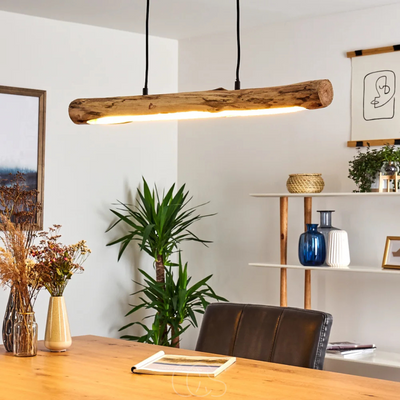 OCS - Dimbare houten hanglamp