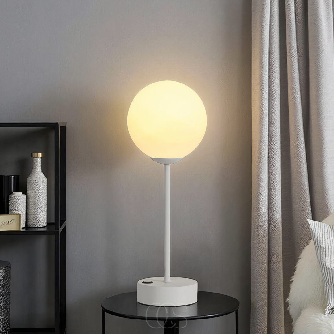 OCS - Bolvormige Tafellamp – Stijlvol Licht voor Elk Interieur