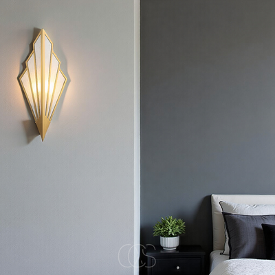 OCS - Wandlamp met geometrisch diamantdesign