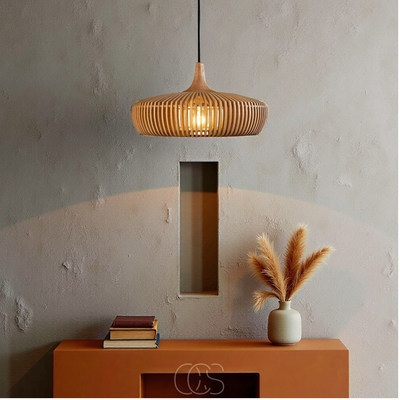 OCS - Japandi houten hanglamp