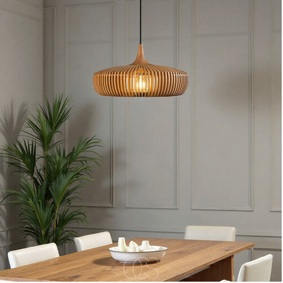 OCS - Japandi houten hanglamp