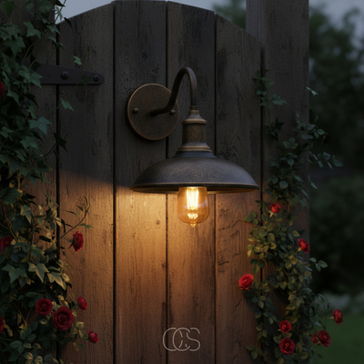 OCS - Vintage buiten wandlamp
