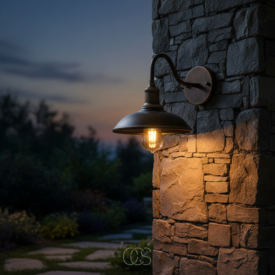 OCS - Vintage buiten wandlamp