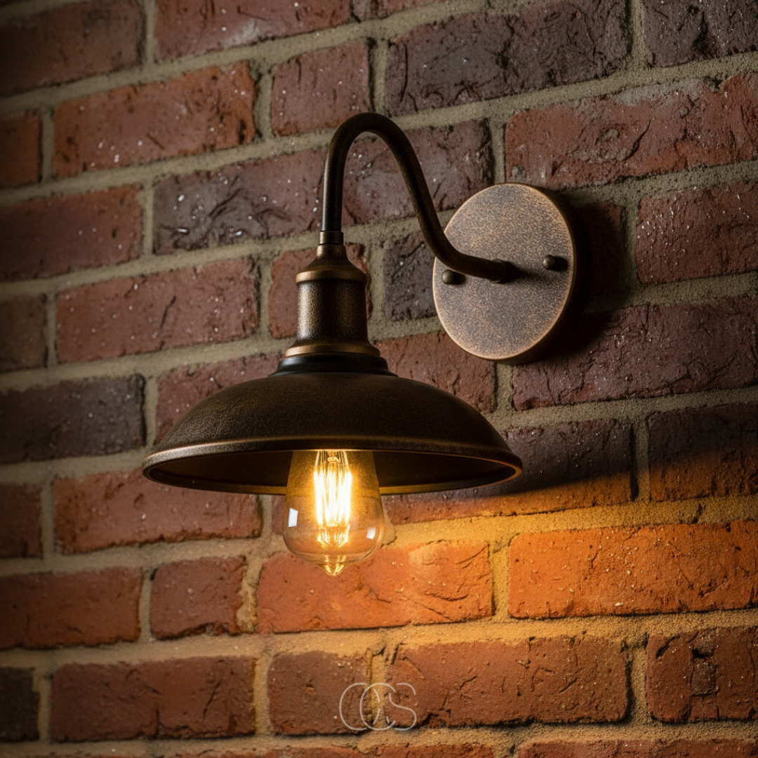 OCS - Vintage buiten wandlamp
