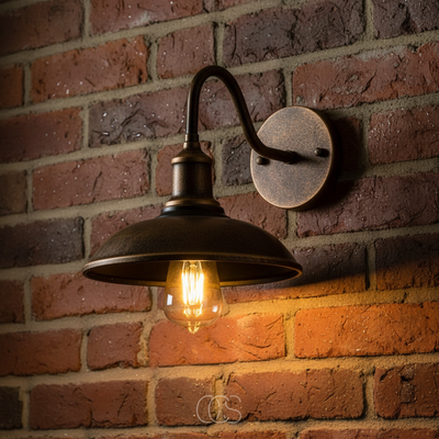 OCS - Vintage buiten wandlamp