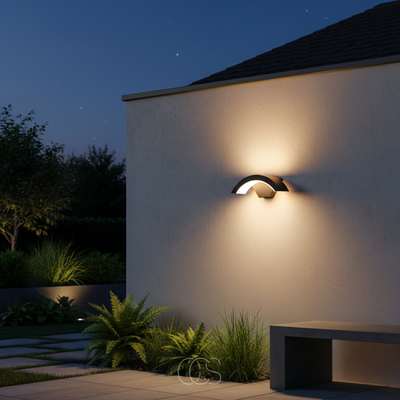 OCS - Halve boog buitenverlichting - met Bewegingssensor