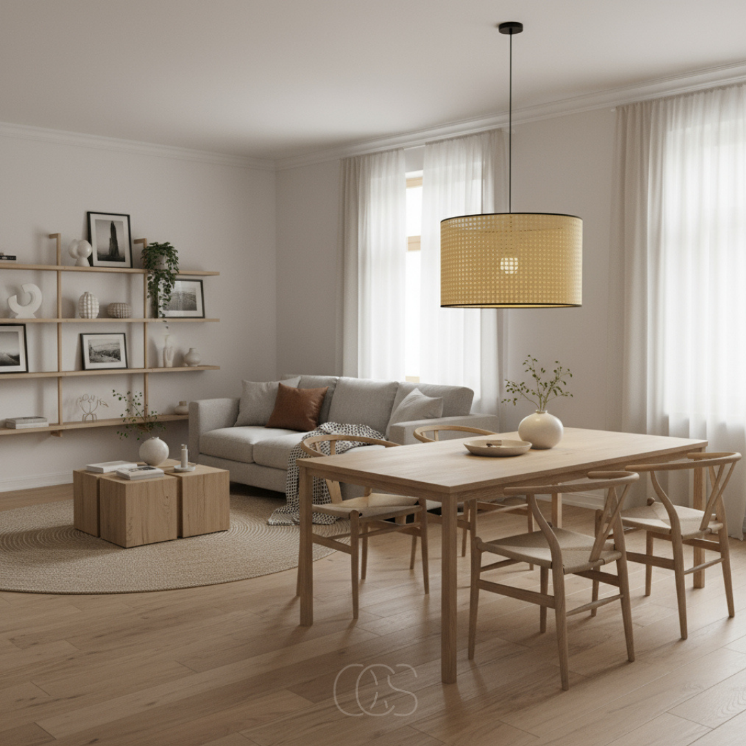 OCS - Rotan Hanglamp - Natuurlijk & Handgemaakt