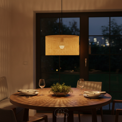 OCS - Rotan Hanglamp - Natuurlijk & Handgemaakt