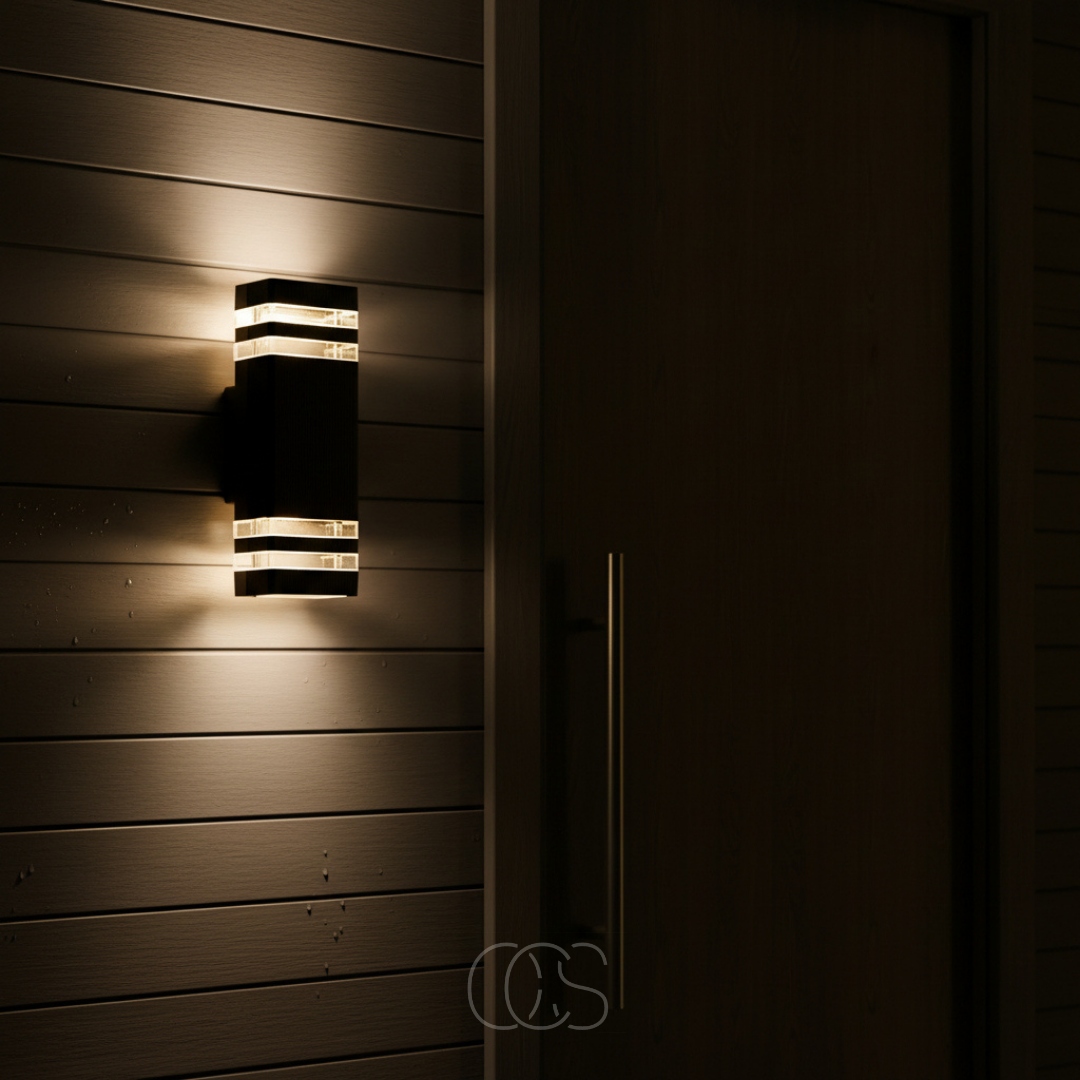 OCS - Dawn Vierkante LED Buitenwandlamp