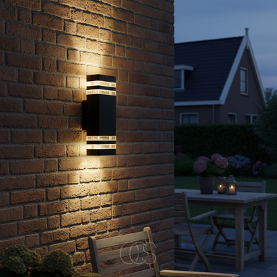 OCS - Dawn Vierkante LED Buitenwandlamp