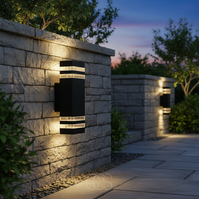 OCS - Dawn Vierkante LED Buitenwandlamp